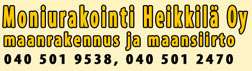 Moniurakointi Heikkilä Oy logo